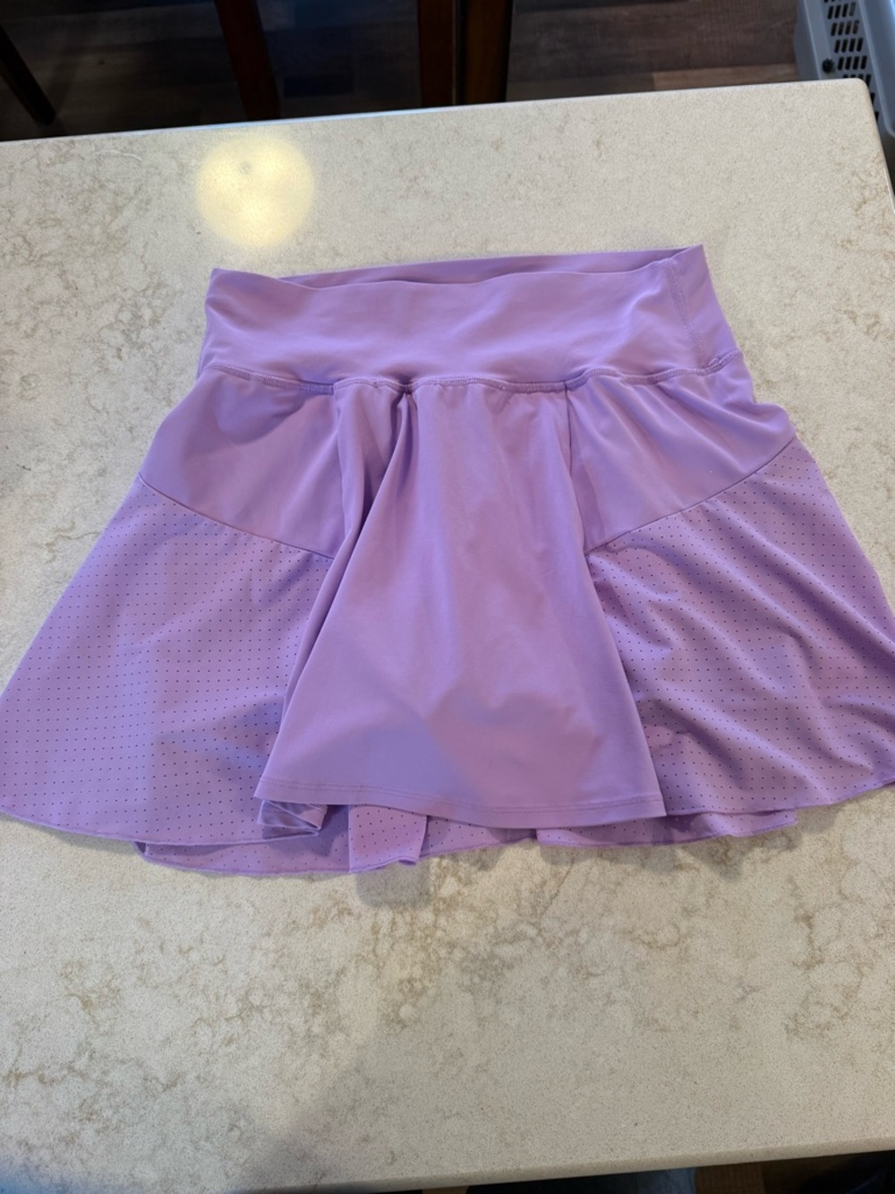 all in motion Lavender Circle Skater Skirt